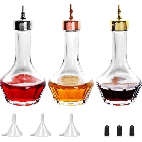 Bitter flaschen set glas - flaschen, 3