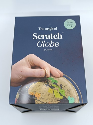 Luckies scratch globe 14cm - luckies,