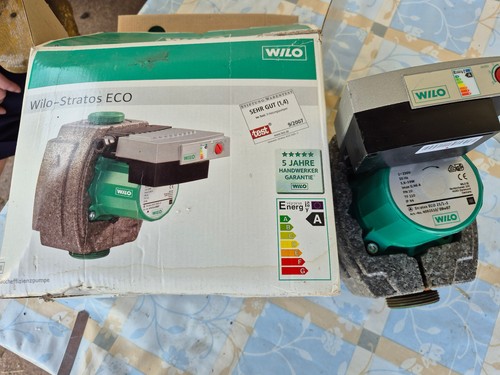 Wilo heizungspumpe stratos eco - stratos,