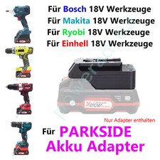 Für PARKSIDE X20V TEAM Akku
