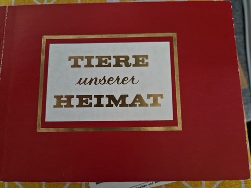 Sammelalbum creck ddr - ddr, "tiere