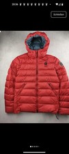 Blauer USA Daunenjacke Rot