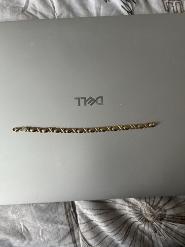 10k gold xoxo vintage armband - gold,