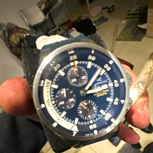 Iwc aquatimer cousteau divers - iwc,