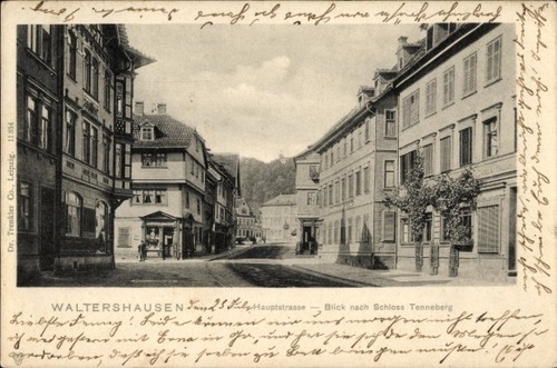 Waltershausen in - ak,