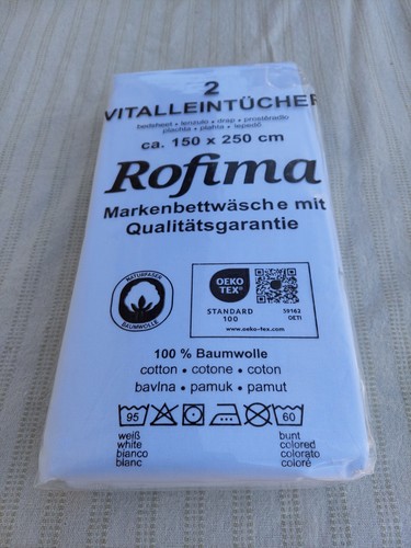 Leintuch rofima vital - "vital",