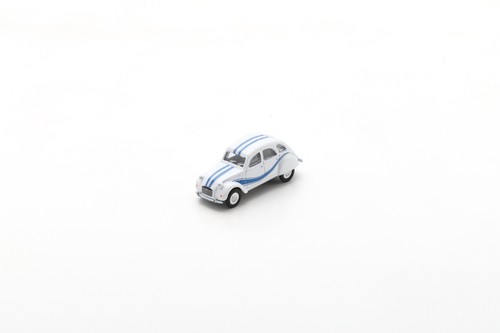 Citroen 2cv weiß blau - citroen,