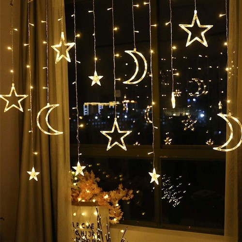 Led lichterkette sterne mond - sterne,