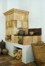 ANTIKE OFENKACHELN KONVOLUT KACHELN UNGLASIERT UM 1880-1900 FÜR KACHELOFEN