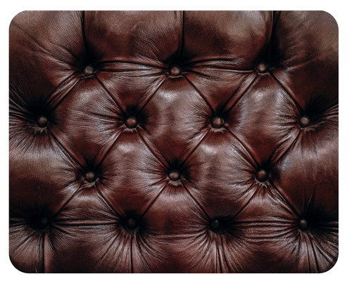 Mousepad leder 24x19 sofa - mousepad,