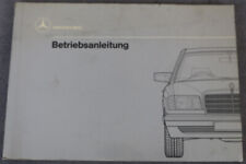 Mercedes Benz 126 Bedienungsanleitung "1988" 420 SE bis 560 SEC Betriebsanleitun