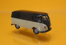 Brekina 32630 VW Kasten T1b schwarz graubeige Economy 1:87 NEU Modellauto
