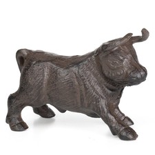 Stier Figur aus Gusseisen