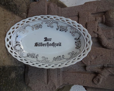 Alte schöne porzellan schale - porzellan,