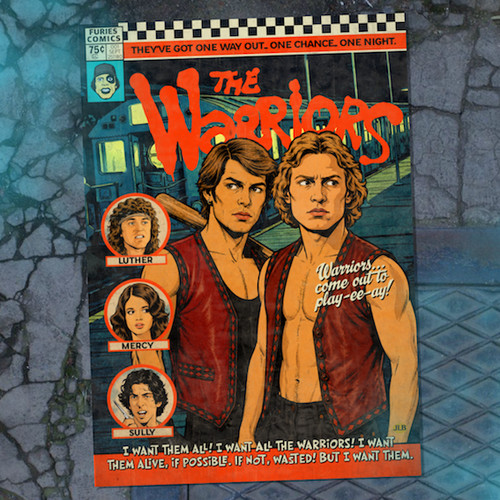 The warriors poster 80er - the, poster,