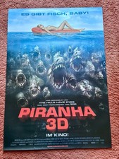 Piranha 3D Kinoplakat Poster A1, Elisabeth Shue, Ving Rhames, Alexandre Aja