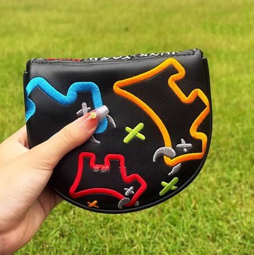 Farbige kuh embroidery golf - farbige,