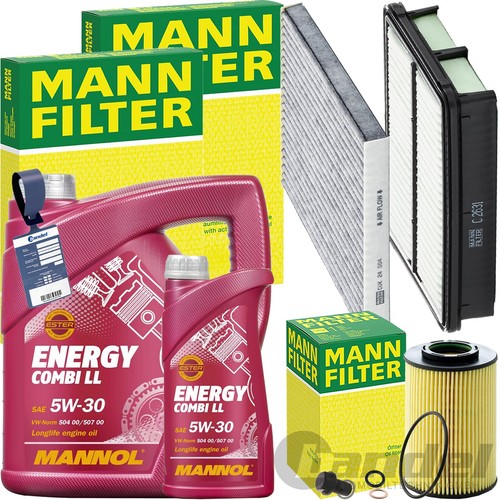 Mann inspektionspaket mannol - mann, inspektionspaket+mannol