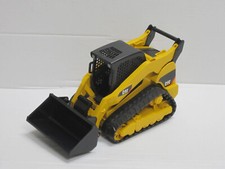 Caterpillar CAT Mini Raupenbagger Compact Track Loader in gelb Box Bruder 1:16