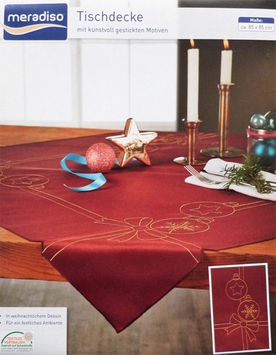Weihnachtstischdecke 85x85 - , cm