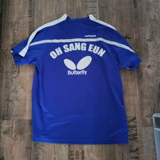 Oh Sang Eun - Matchworn Trikot  Tischtennis Olympia Süd-Korea