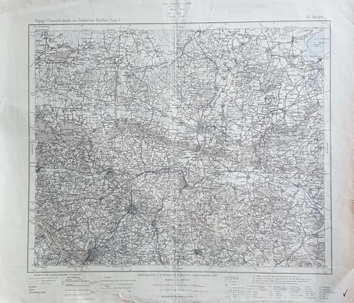 Topographische karte deutsches - karte,
