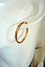 klasse Creolen Ohrstecker 2,5 Durchmesser gold Ohrringe ModeSchmuck NEU + TOP
