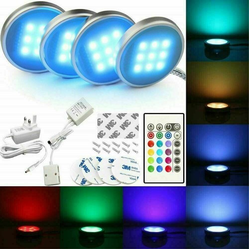 20er rgb led unterbauleuchte - rgb,