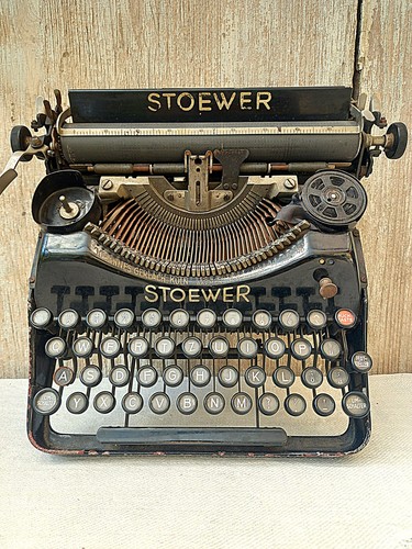 Schreibmaschine antik stöwer - schreibmaschine, antik,