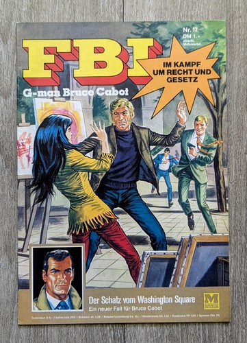 Fbi comic moewig - comic,