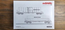 Märklin H0 46554 Kesselwagen-Set WASCOSA, Epoche IV/V, OVP unbespielt 