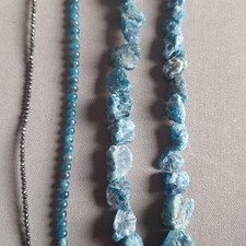 1 Set Edelsteinstränge Apatit