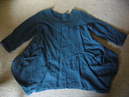 Tunika kleid herbst leinen - kleid,