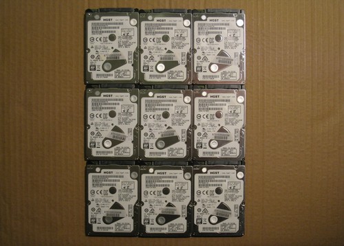 Hdd konvolut hgst - hdd, 9x