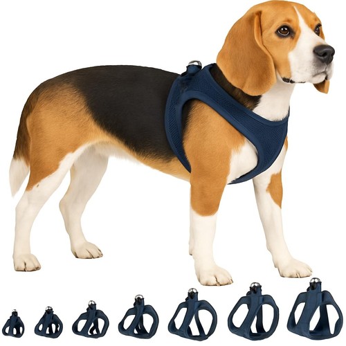 Hundegeschirr dunkelblau - hundegeschirr,