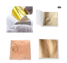 Blattgold Schlagmetall ca. 8,5cm x 8cm Blattgold Folie TOP Qualität aus Thailand