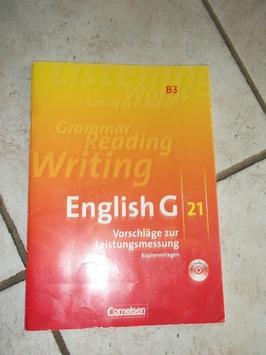 English g21 vorschläge - english, zur