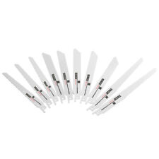 SET MIT 10 STAHLSÄGEBLÄTTERN FÜR HOLZ UND METALLROHRE_0990