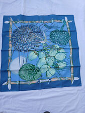 ORIGINAL HERMÈS CARRÉ JARDIN CRÉOLE, SEIDE, EDITION 1994 , ca. 90X90
