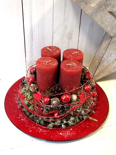 Adventskranz adventsgesteck - adventskranz,,