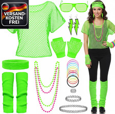80er 90er Damen Outfits Neon