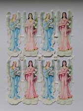 Oblaten, Engel , Glanzbilder