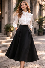 Hochwertiger schwarzer A-Linie