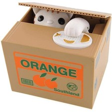 Spardose katze kinder - spardose, katze,