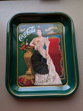 Coca Cola Tablett Blech Schild