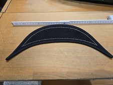 Sattelspiegel mit Klett Strass Dressursattel Springsattel Sattel Schwarz Cantle