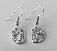 Celtic IRISH HARP - Silver