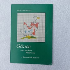 Kreuzstichmotive - Gänse und