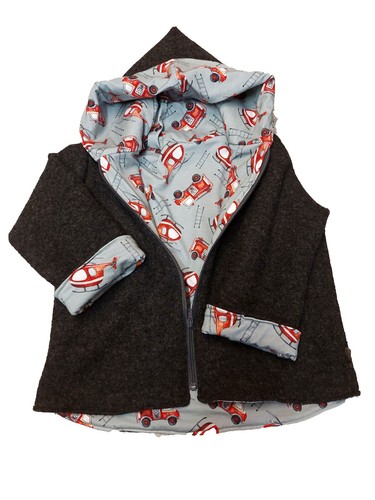 Wollwalkjacke wendejacke jacke - wollwalkjacke,