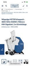 wippsäge brennholzsäge 400v
